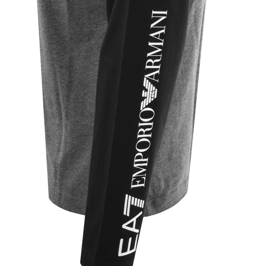 Alternative Image for ProductEA7 Emporio Armani Long Sleeve T Shirt Black3